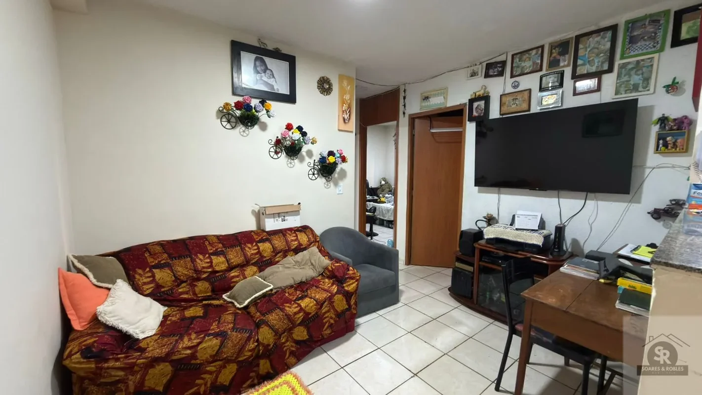 Parque Riacho 35, apto de 51m², 2 qtos, 1º andar, lazer, garagem coberta - R$ 19...