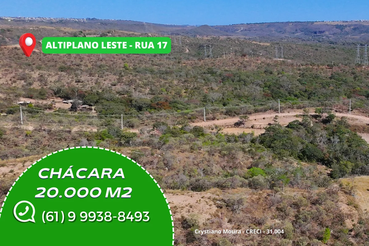 Chácara à Venda no Altiplano Leste - Oportunidade Única de Investimento Antes da...