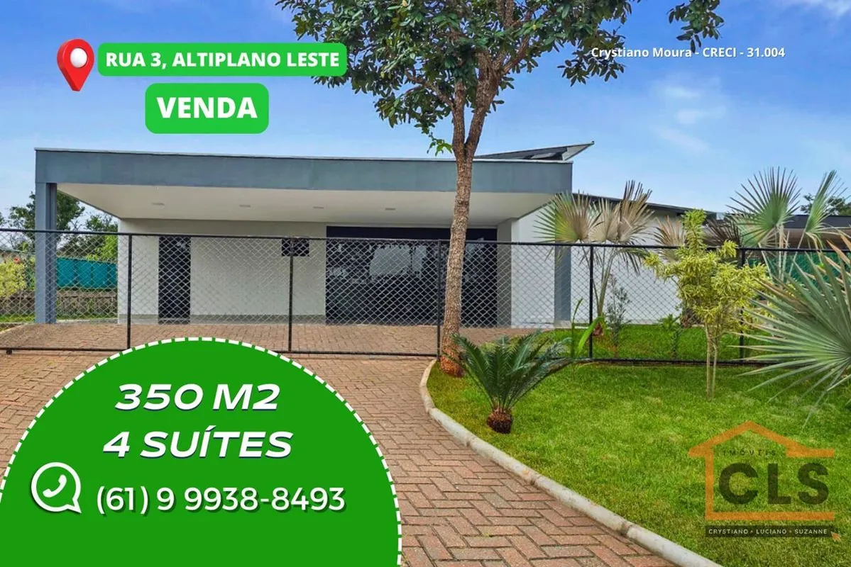 VENDACASA TÉRREA SEMI MOBILIADA3 SUÍTES (HOME OFFICE COM BANHEIRO)ARMÁRIOS PLANE...
