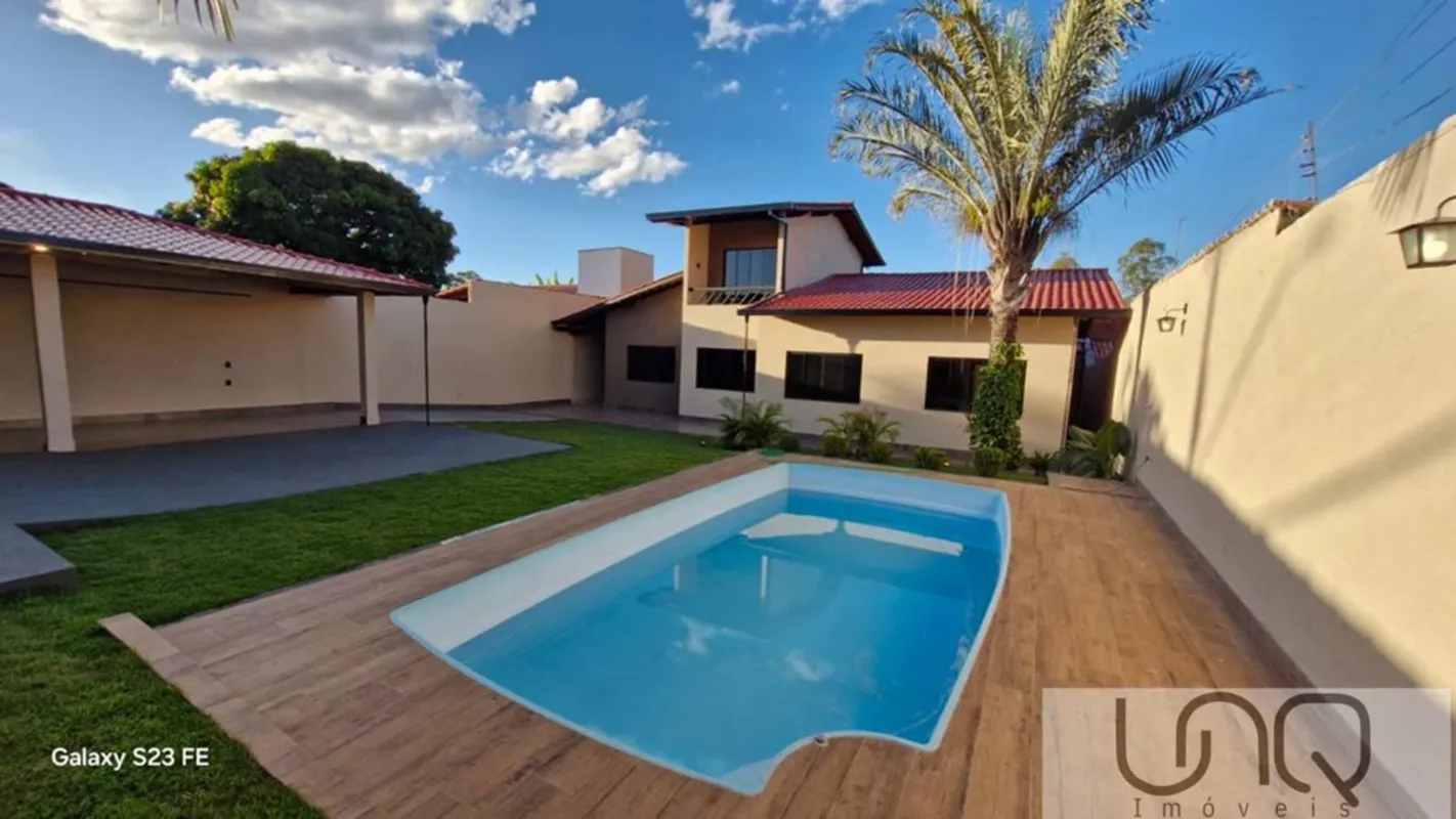 CASA AMPLA E BEM PLANEJADACondomínio RKDistribuição dos ambientesCasa praticamen...