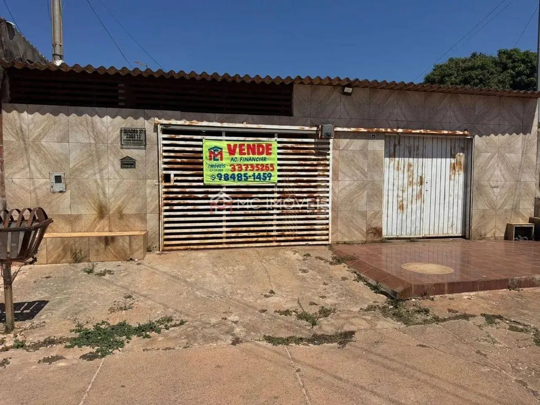 Casa à Venda em Águas Lindas – Águas Bonita 01 (Até 100% financiada)| 4 Quartos ...