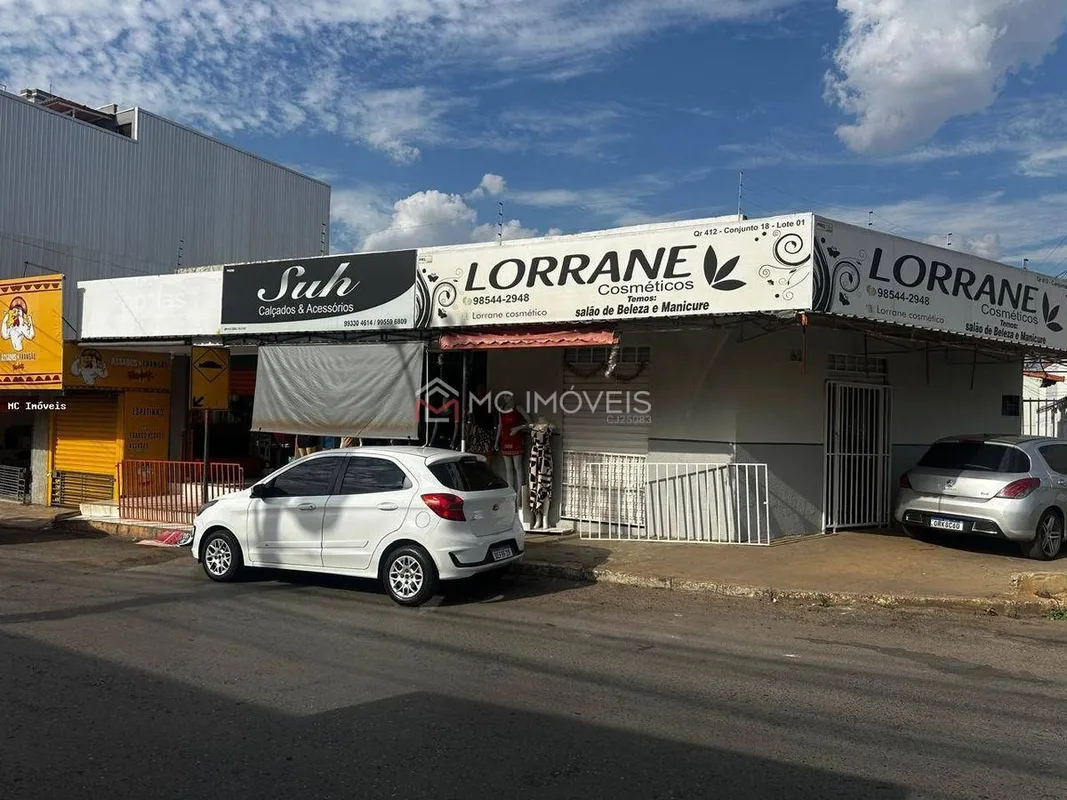 Lote Comercial à Venda – QS 412, Samambaia Norte | Esquina | 3 Lojas + Casa | R$...