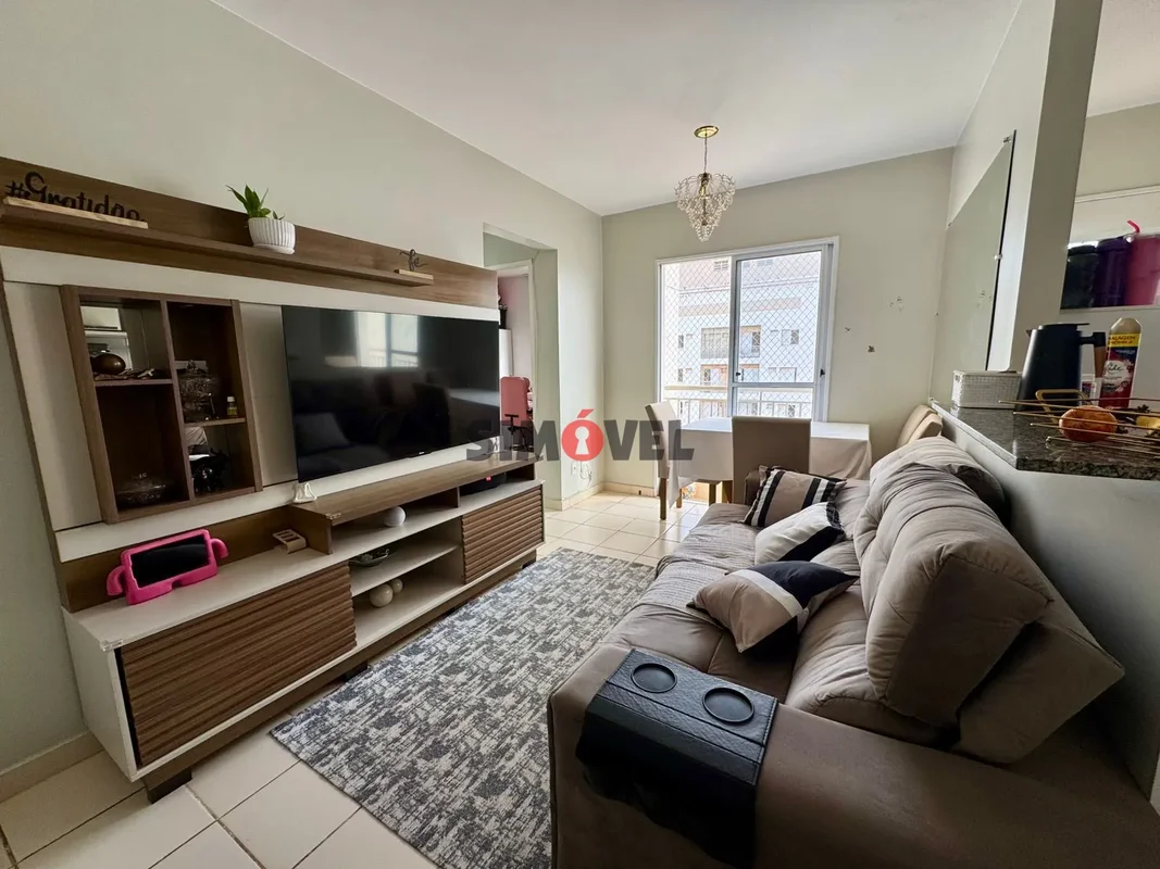 48m², 2 quartos, garagem, vista livre, lazer completo, Residencial Esplanada - R...