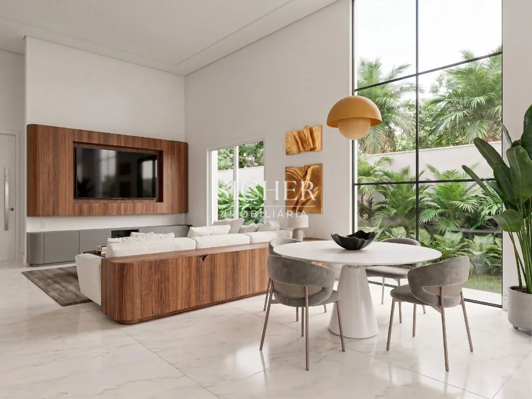 Casa a ser construída no condomínio Querência Boulevard Residence. Entrega para ...