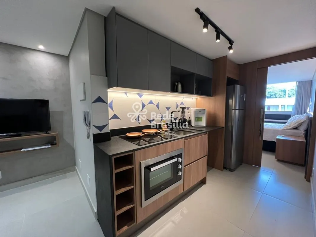 Reformado na Asa Norte - 30,6m², 1 Quarto e Projeto AssinadoDescubra esta excele...
