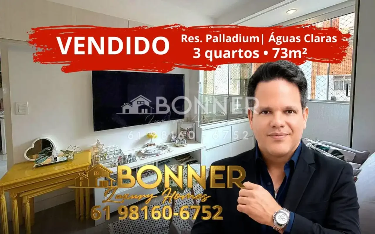 RES. PALLADIUMRua 21 norte | Águas ClarasVENDO APT REFORMADO3 quartos (1 suíte c...