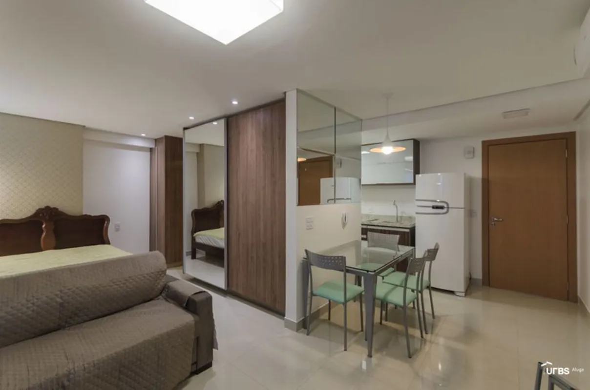 Apartamento no Lounge 22 Home DesignMobiliado, com 1 suíte completa em armários ...