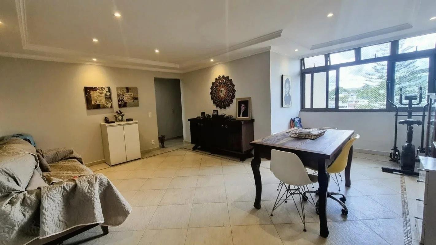 Apartamento de 3 quartos, com suíte e uma vista livre, 6 andar, vazado, ótimo cu...