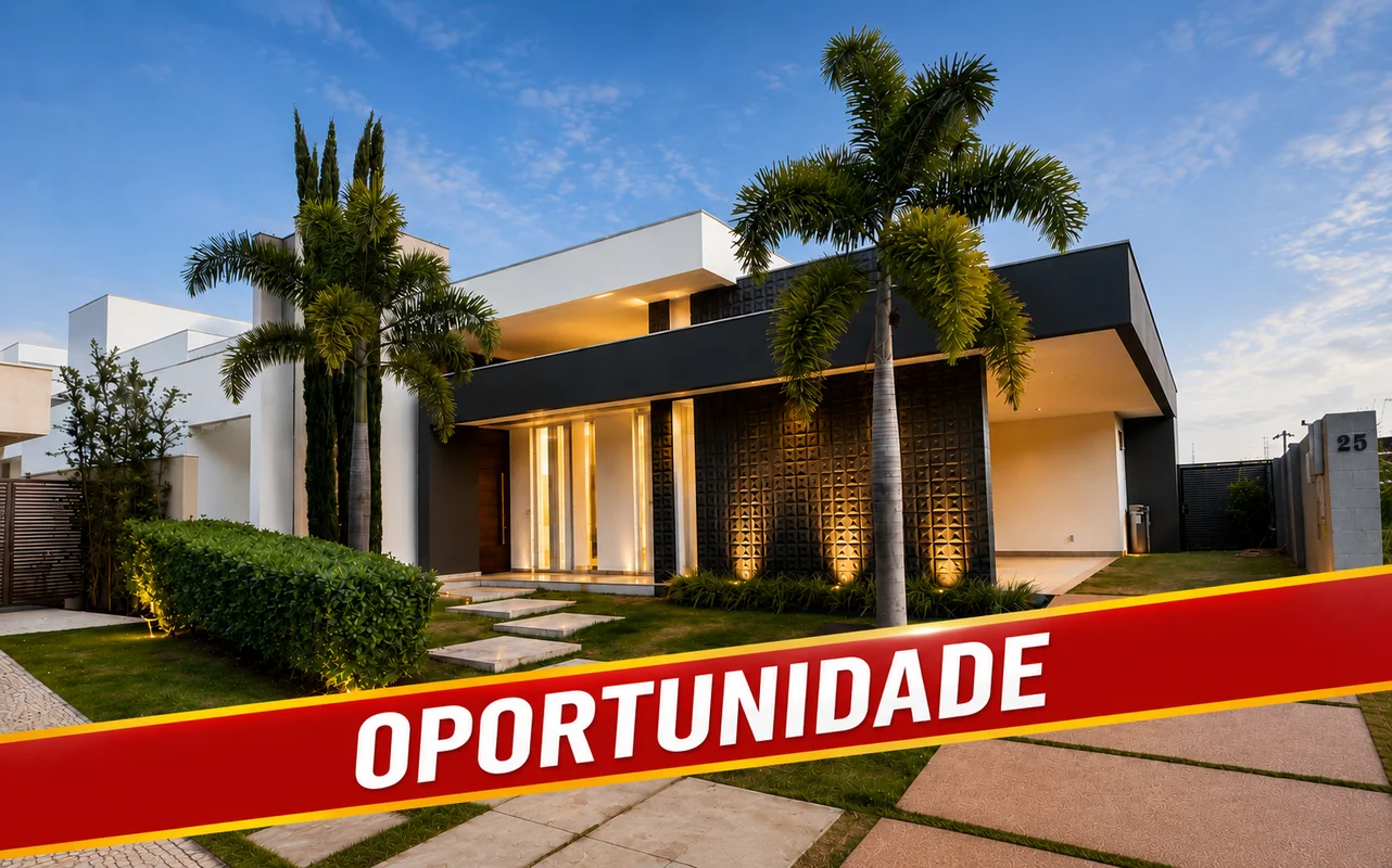 Essa mansão no Condomínio Jardins do Lago I é ideal para quem busca luxo, confor...