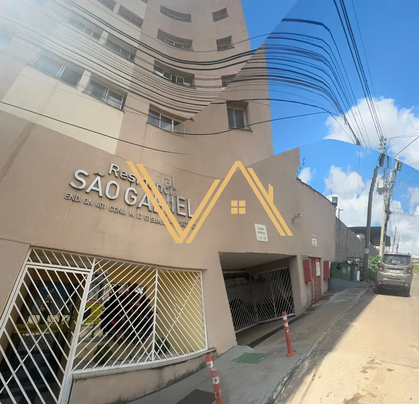 Vendo excelente apartamento de 2 quartos pronto para morar, Samambaia Norte. Res...
