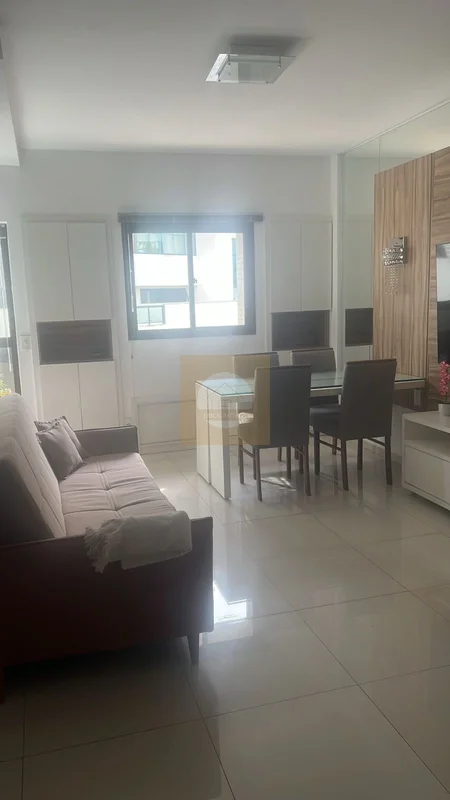 Apartamento duplex CA 8 Condomínio Premier . Primeiro piso : Sala , cozinha amer...