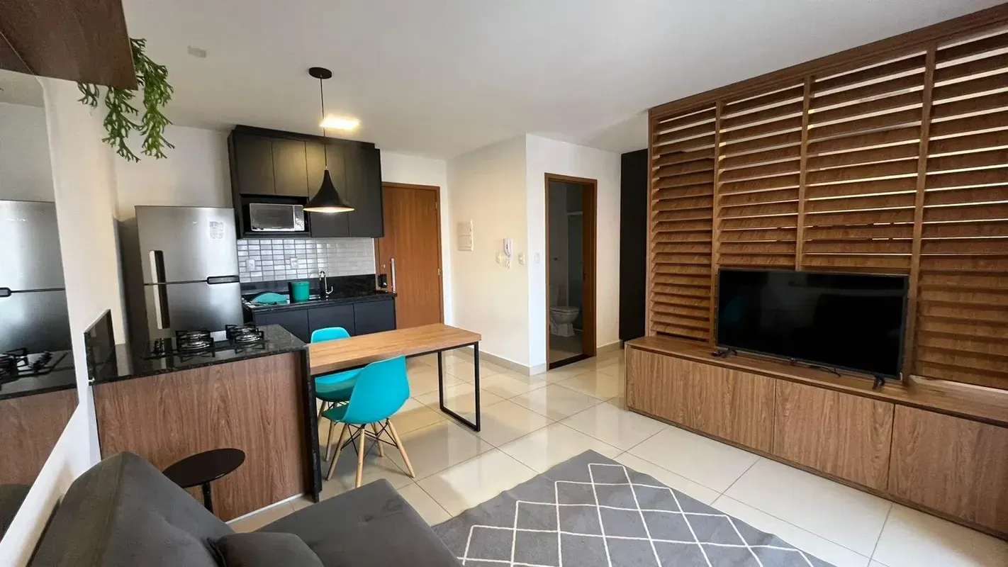 Apartamento para Locação 1 Quarto - Residencial Terra One - Setor Bueno 45 m²Fla...