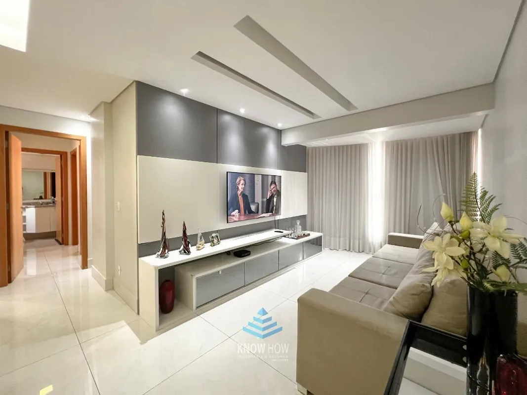 Apartamento impec?vel no cora??o de ?guas Claras Rua 12 Sul | 87m? | Vista Livre...