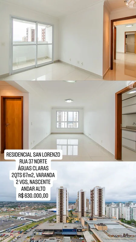  Residencial San Lorenzo – Rua 37 Norte, Águas Claras Construtora Predial – refe...