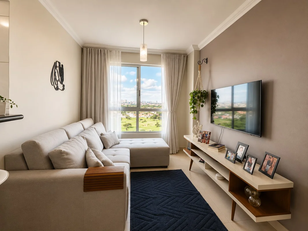 Apartamento de 2 Quartos com Suíte – Residencial Vivere, Samambaia Norte.Localiz...