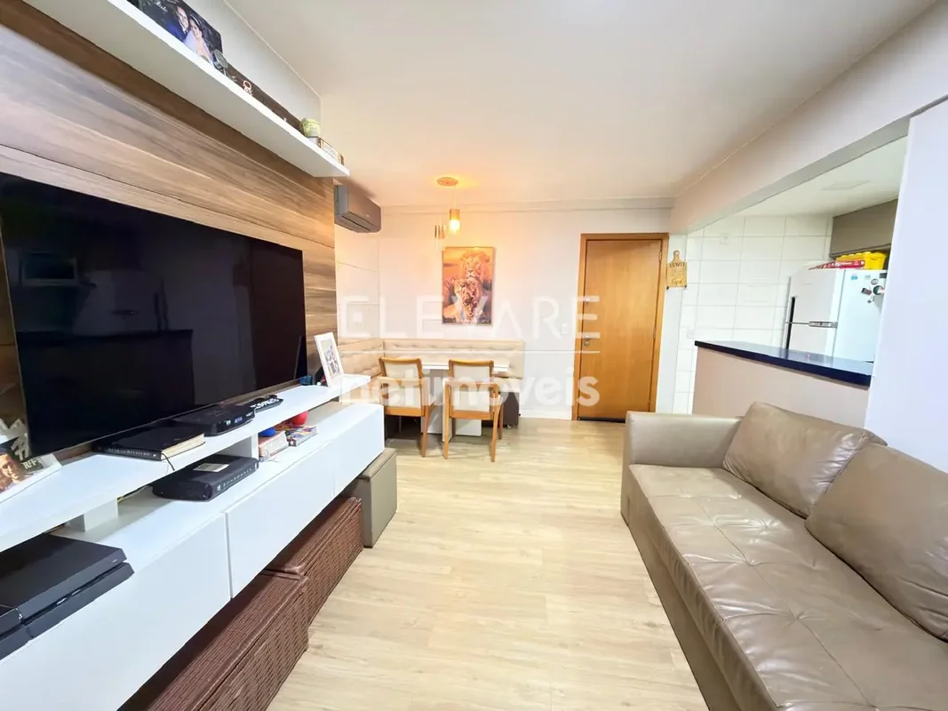 Apartamento Diferenciado com varanda gourmet e vista livre no Residencial All, Q...
