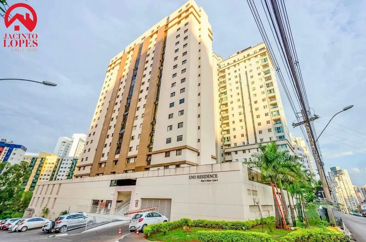 Uno Residence Apartamento de 1 Quarto Nascente, Vaga de Subsolo e Lazer Completo...