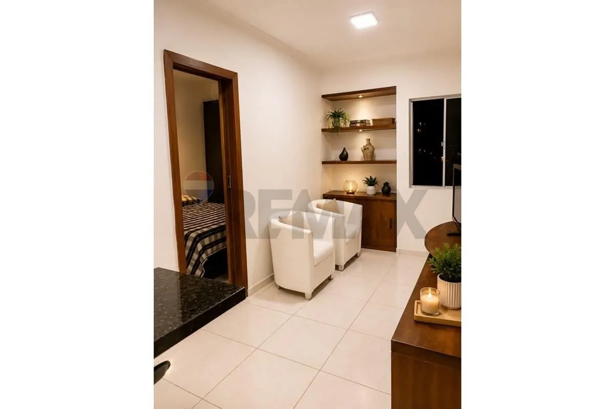 Apartamento totalmente mobiliado e reformado no condomínio Portal Master, em exc...