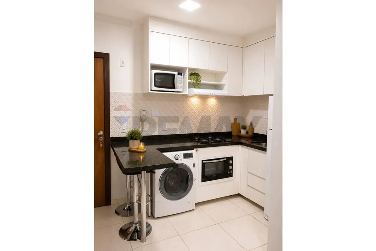 Apartamento totalmente mobiliado e reformado no condomínio Portal Master, em exc...