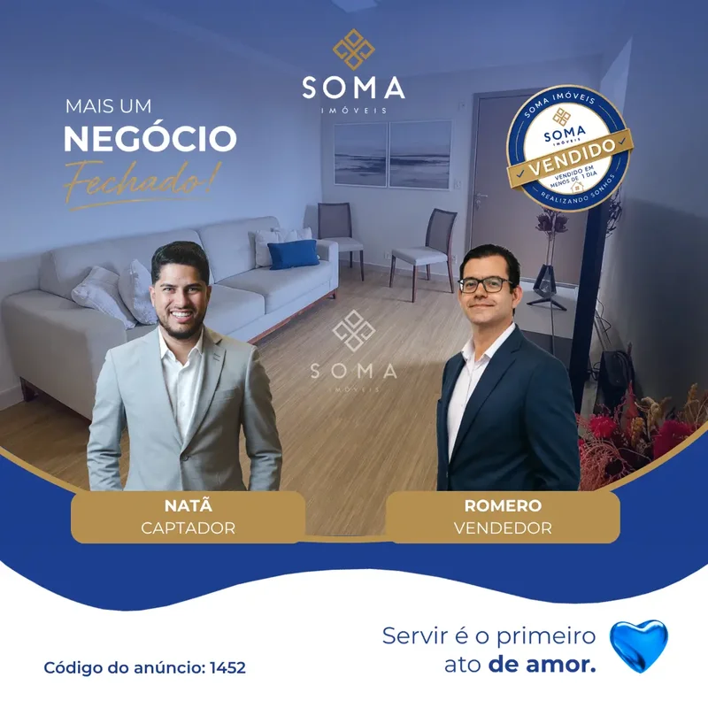 ESPECIFICAÇÕES DO APARTAMENTO:- Sala ampla e ventilada - Varanda com fechamento ...
