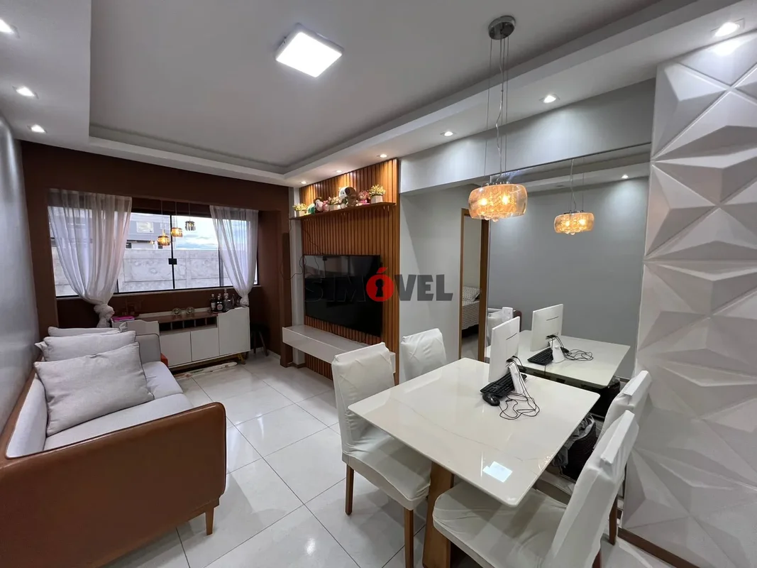 QI 416, 57m², 2 quartos, suíte, garagem, lazer completo, Portal do Sol R$ 380.00...
