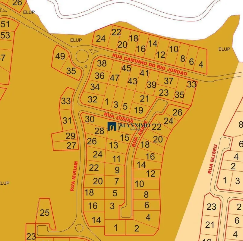 Terreno à venda no Condomínio Morada de Deus - AMOBB Jardim Botânico/DFNo mapa o...