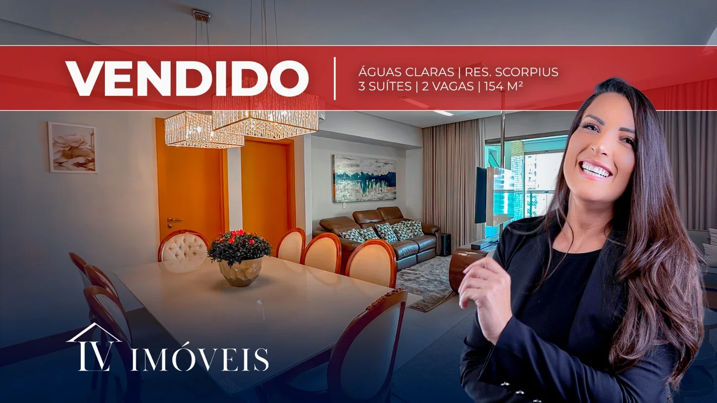 Lilian Vieira Vende:SCORPIUS | 154m² | 3 SUÍTES | MOBILIADO | ANDAR ALTO | VISTA...