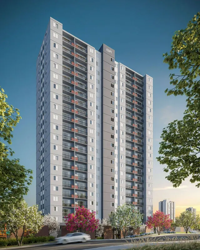 APARTAMENTO À VENDA — NOW ALAMEDA DAS ÁGUAS Varanda em frente ao Shopping Passei...