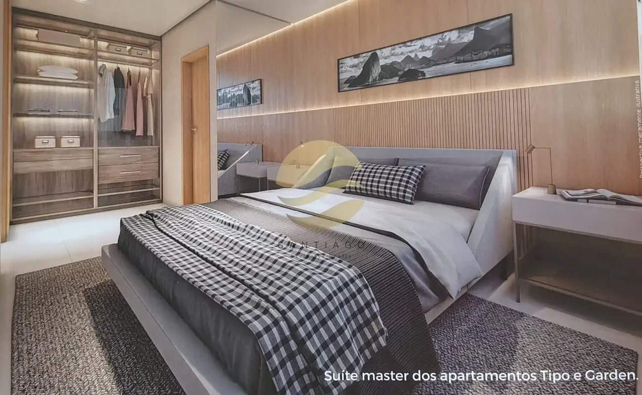 APTO DE CANTO COM ELEVADOR PRIVATIVO – 112m², 3 SUÍTES E LAZER COMPLETO – LAGO N...