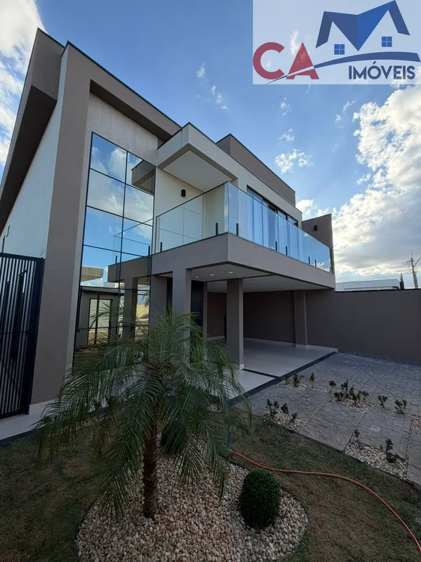 vendo excelente casa mobiliada na ponte alta norte- 04 suítes amplas todas com a...