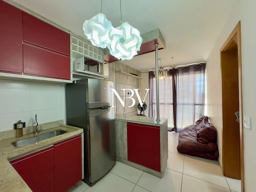 APARTAMENTO MOBILIADO | CONFORTO, PRATICIDADE E LAZER COMPLETO 33 m² de área pri...