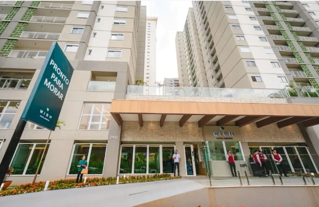 Excelente apartamento , 1° Locação3/4 sendo 1 suíte no Wish Vaca Brava02 vagas d...
