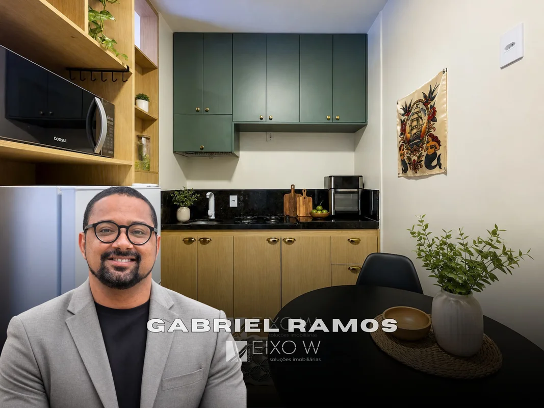 Eixo W Imobiliária vende Studio reformado na SGAN 912, Asa Norte — pronto para m...