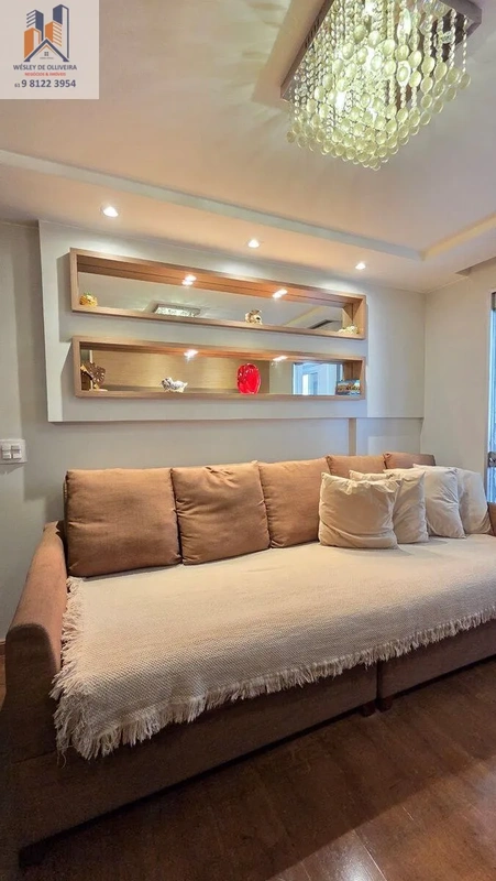 EXCELENTE APARTAMENTO DE 02 QUARTOS, SEMI-MOBILIADO COM 02 VAGAS DE GARAGEM COBE...