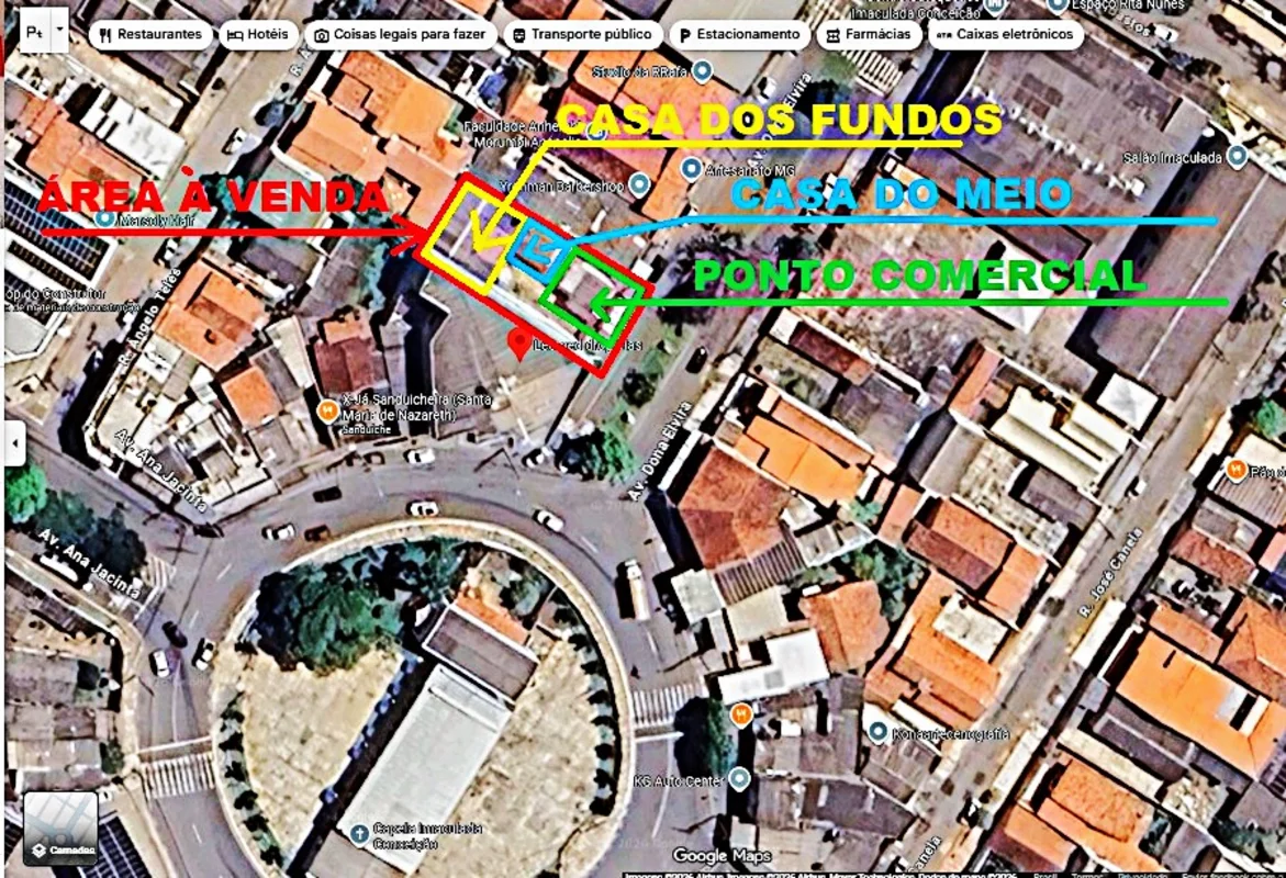 ÁREA À VENDA NA VILA SANTA MARIA DE NAZARETH, AO LADO DA LEOMED DROGARIAS, NA AV...