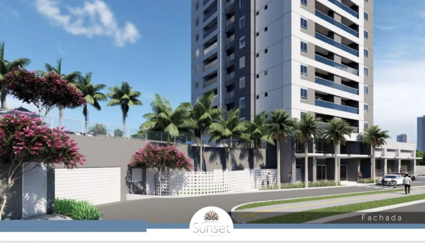 Vende-se apartamento no Goiania2, Edifício Sunset, 3/suites, 2 vagas garagem, 12...
