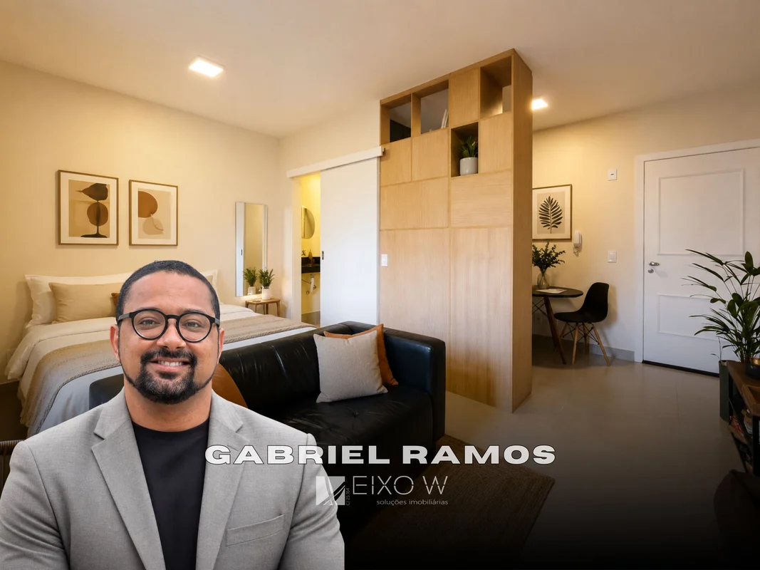 Eixo W Imobiliária vende Studio reformado na SGAN 912, Asa Norte — pronto para m...