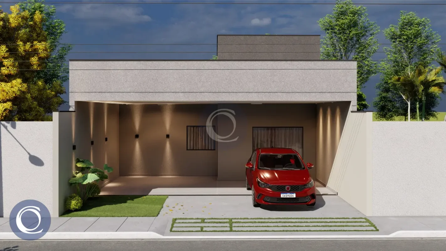 Linda casa no setor oeste do GamaCasa com sala ampla, 3 quartos, sendo 1 suíte, ...