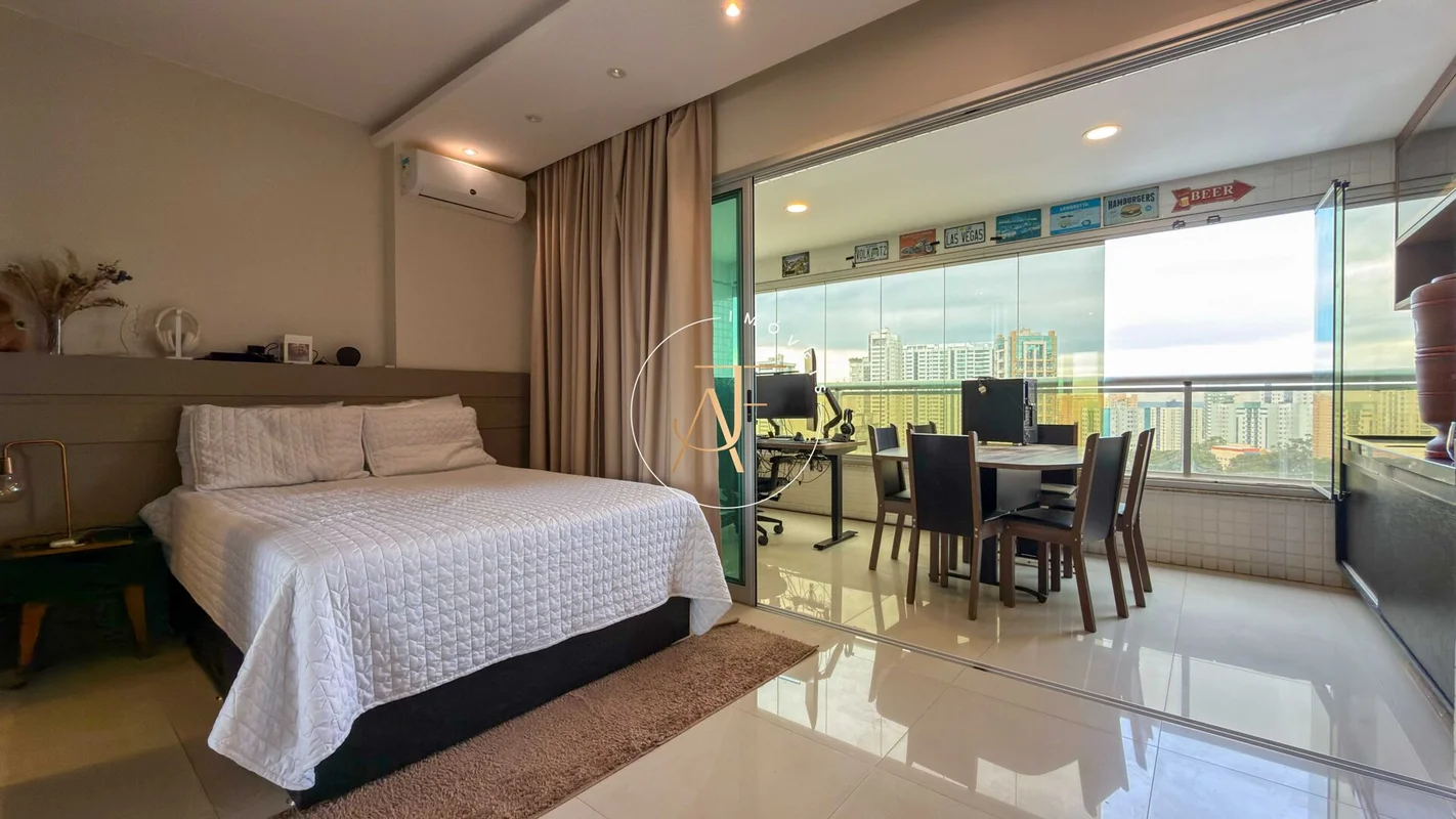 AJF IMÓVEIS – VENDE RESIDENCIAL SMART - ÁGUAS CLARAS:O IMÓVEL:- 01 QUARTO - 41M²...