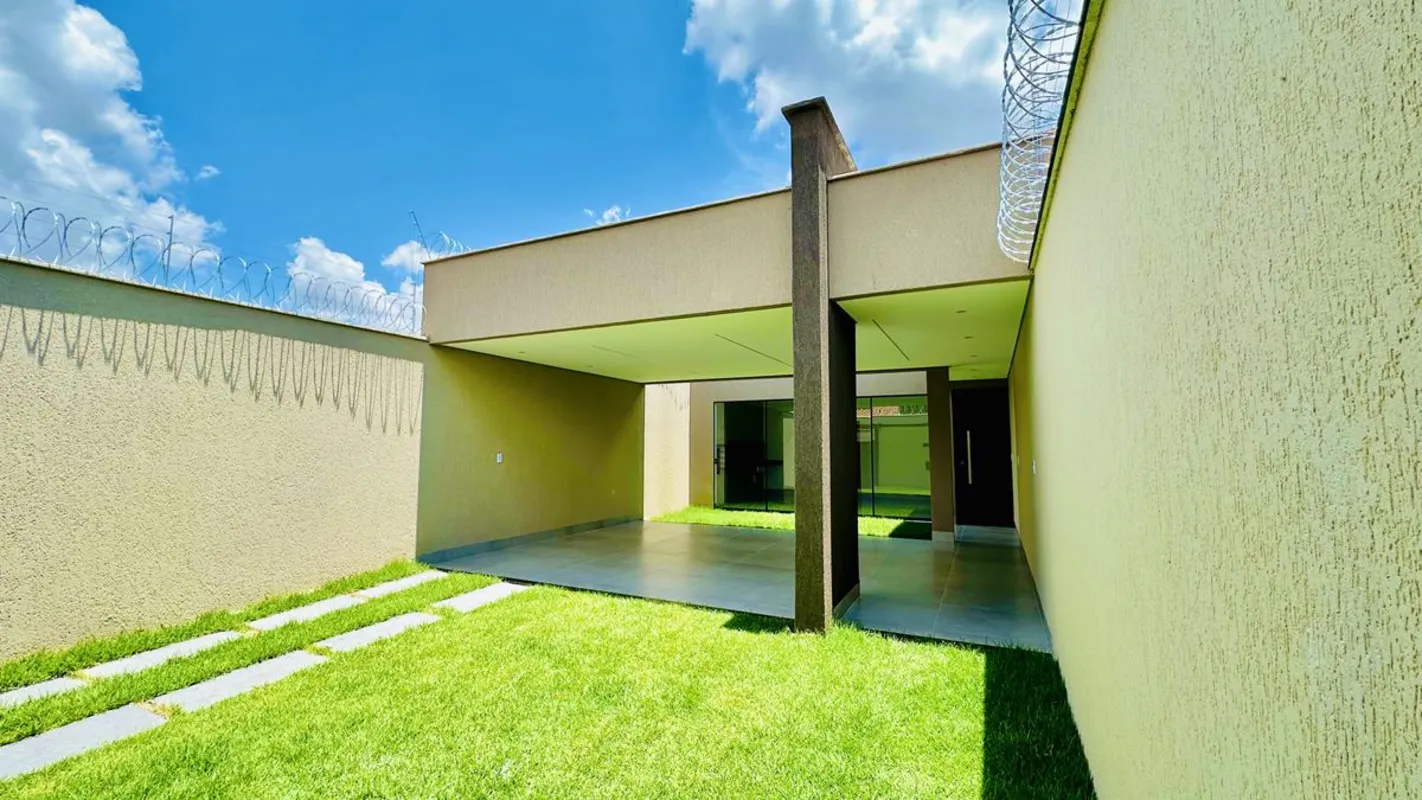 Casa Térrea Nova no Jardim Maria Inês 3 Quartos Área Gourmet 145m²? 145,46m² de ...
