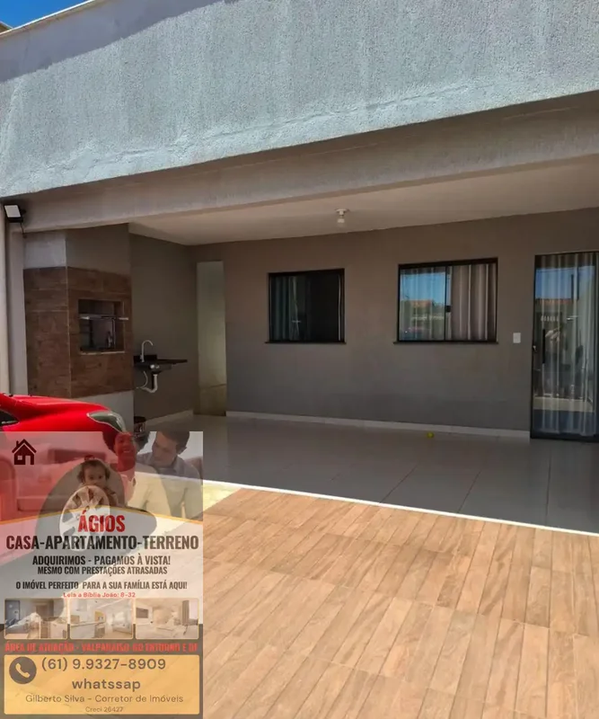 É DE QUEM CHEGAR PRIMEIRO...VENDO ÁGIO CASA 2QTS – TODA NA LAJE LOTE 180M² CASAQ...