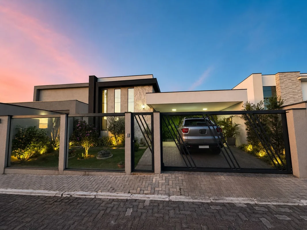 VENDE-SE EXCELENTE CASA MODERNA NA PONTE ALTA NORTE – GAMA/DFUma residência sofi...