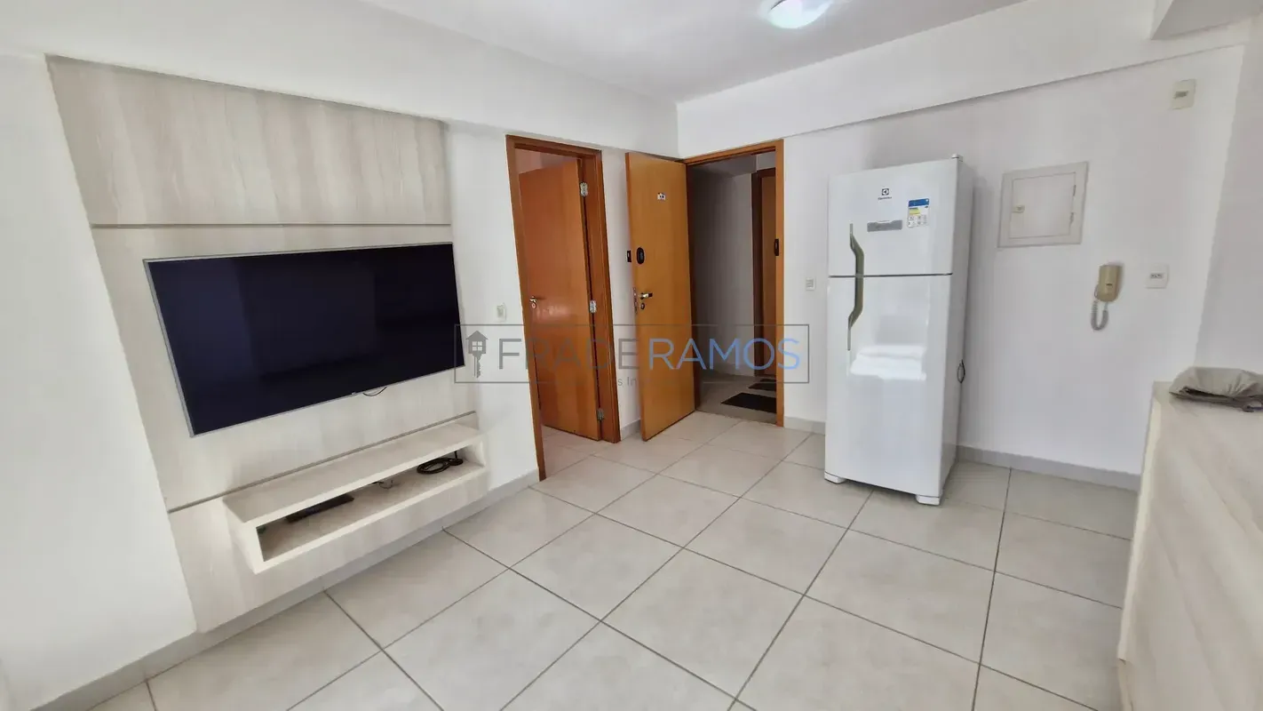 Flat mobiliado para alugar no Setor Marista, Goiânia, com 48 m², 1 suíte, 1 vaga...