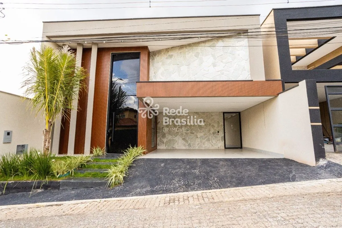 Condomínio Recanto do Sol - Casa de alto padrão - Nascente - 4 quartos e 4 suíte...