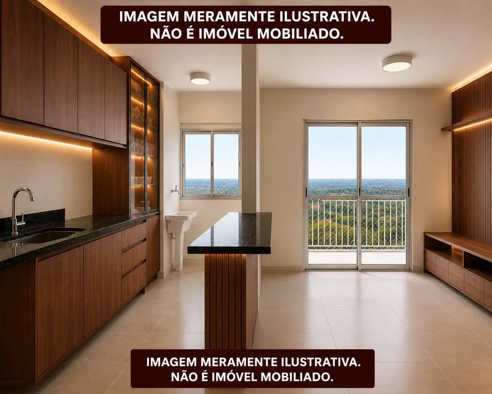 APARTAMENTO NASCENTE COM VISTA LIVRE E SACADA – TAGUATINGA NORTEExcelente oportu...