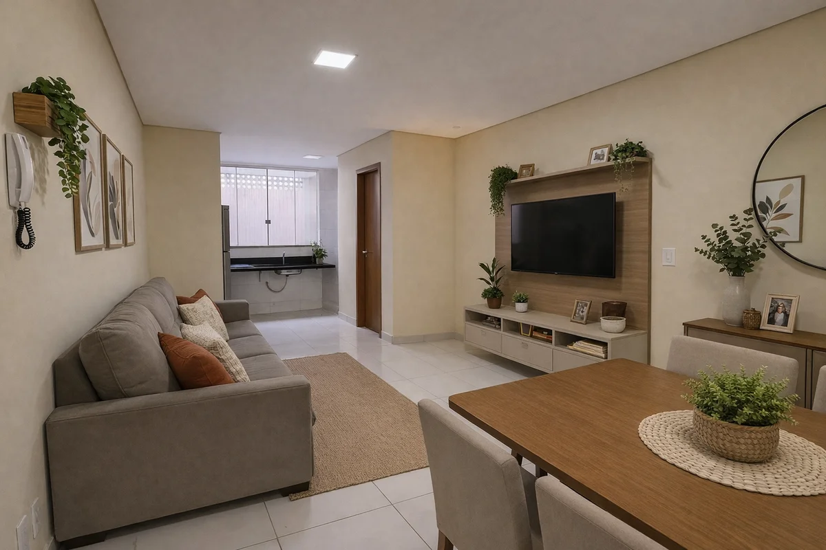 Apartamento 2 Quartos à Venda em Vicente Pires | 44m² | R$ 180.000Excelente opor...