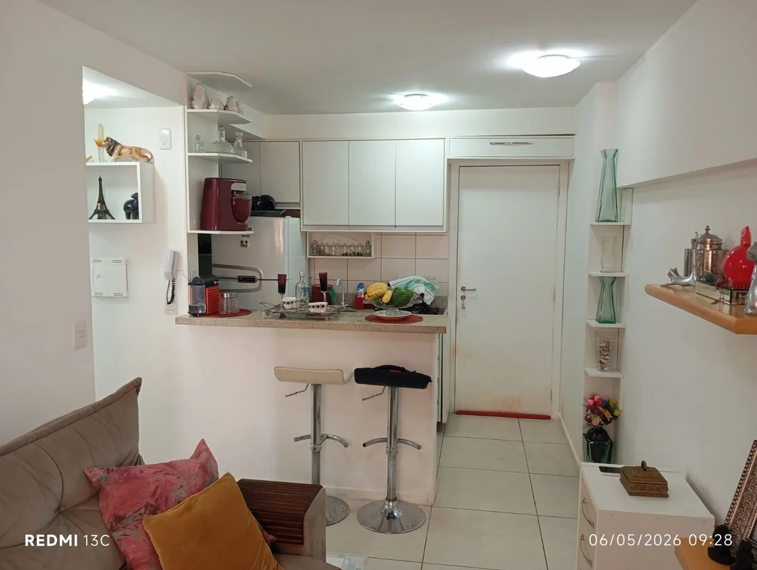 Residencial Real Celebration 33M2PORTEIRA FECHADA ! Apartamento 01 Quarto Armári...