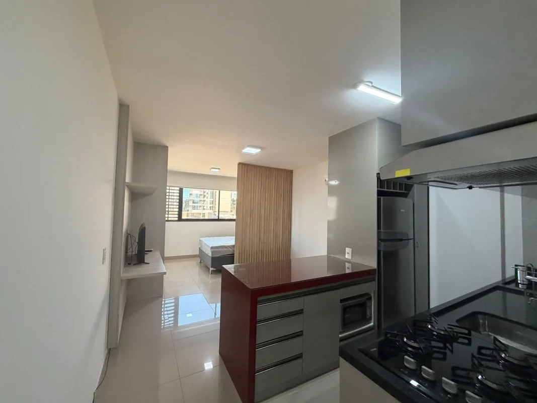 APARTAMENTO 1 QUARTO NOROESTE - NASCENTE - EXTERNO - MOBILIADO - VISTA LIVRE - F...