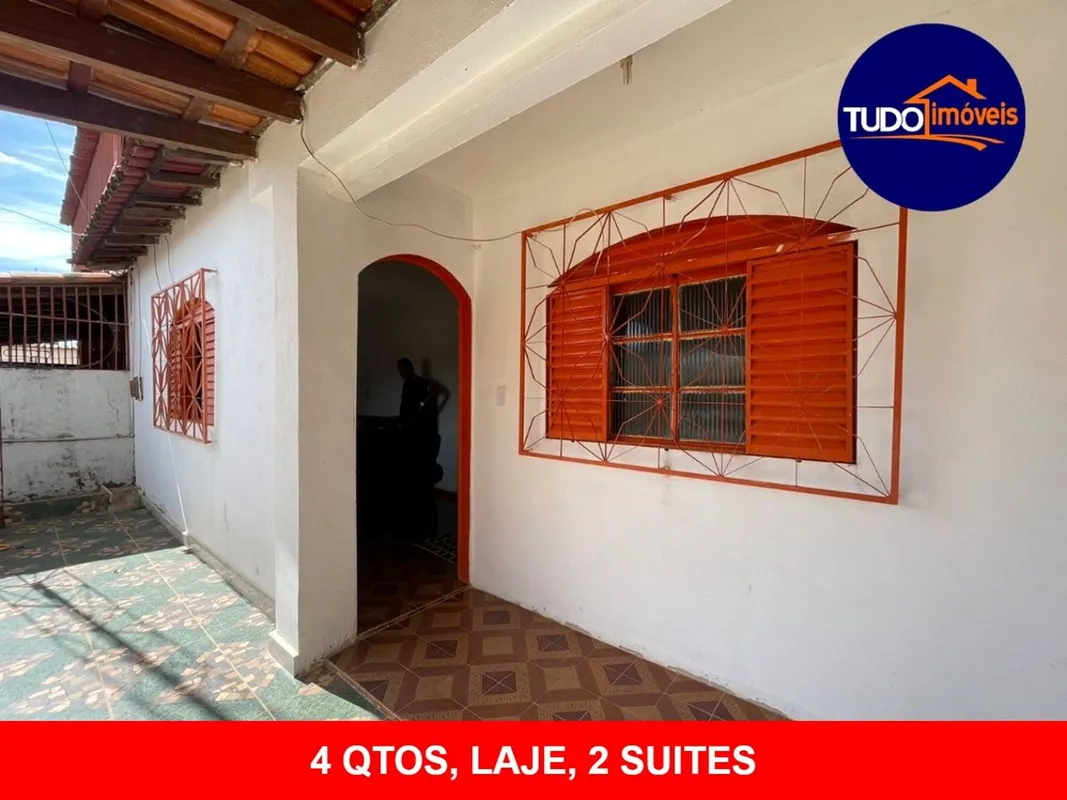 CASA 3 QUARTOS, SUÍTES, NA LAGE, BOA LOCALIZAÇÃO, ACEITA TROCA EM AP EM TAGUATIN...