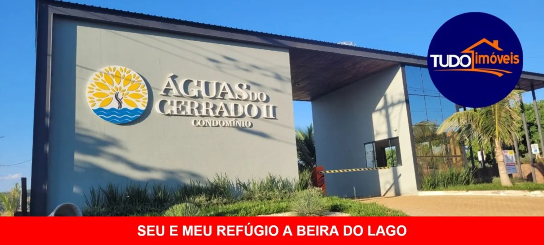 ÚLTIMO LOTE DO CONDOMÍNIO, 1000M, O ÁGUAS DO CERRADO II, LAZER COMPLETO, COM VIS...